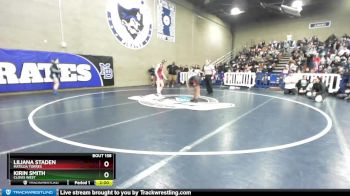 131 lbs Quarterfinal - Kirin Smith, Clovis West vs Liliana Staden, Matilda Torres