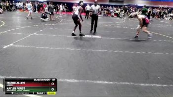 157 lbs Cons. Round 2 - Kaylin Foust, University Of Rio Grande vs Matox Allen, Liberty