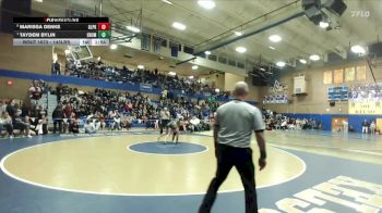 145lbs Semifinal - Taydem Bylin, Enumclaw (Girls) vs Marissa Denke, Glacier Peak (Girls)
