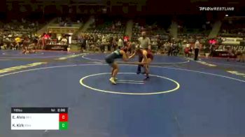 118 lbs Quarterfinal - Emily Alvis, NB Elite vs Khaleah Kirk, Standfast