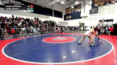 106 lbs Quarterfinal - Daniel Barajas, Downey vs Aaron Contreras, West Covina
