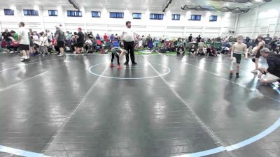 64 lbs Semifinal - Bronson Lowers, Jacket W.C.-EL vs Ajay Warren, Peer Pressure Elite -EL