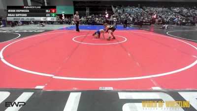 70 lbs Quarterfinal - Jesse Espinoza, Inland Elite Wrestling Club vs Beau Gifford, Aniciete Training Club