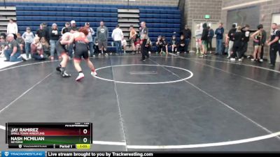 158 lbs Quarterfinal - Nash McMilian, Skyview vs Jay Ramirez, Small Town Wrestling