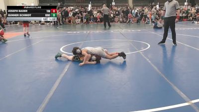 57 lbs Rr Rnd 3 - Joseph Bader, Triumph Maze ESC vs Gunner Schmidt, Rabbit Wrestling Club - ESC