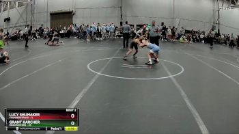 76 lbs Round 2 (3 Team) - Grant Karcher, Headhunters vs Lucy Shumaker, Thunderstruck