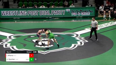 149 lbs Jalen Spuhler, Wisconsin-Parkside vs Isaiah Mlsna, Minnesota State