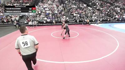 5A 120 lbs Quarterfinal - Kaleb Blackner, Roy vs Mesiah Montoya, Kearns