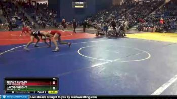 132 lbs Cons. Round 7 - Jacob Wright, Mount St Joes vs Brady Conlin, Lake Highland Prep