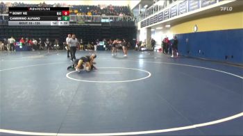 125 lbs Champ. Round 2 - Camerino Alfaro, Moorpark College vs Bomy Ke, Modesto Junior College