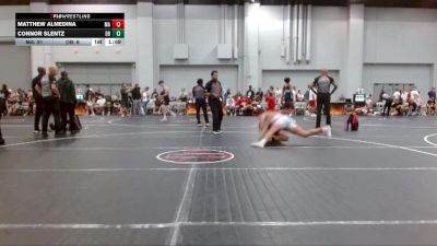 144 lbs Round 2 (4 Team) - Matthew Almedina, Mat Assassins vs Connor Slentz, Dayton Bandits