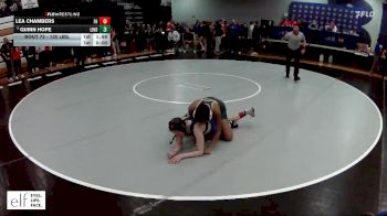 130 lbs. Champ. Round 1 - Quinn Hope, Lindbergh vs Lea Chambers, Francis Howell