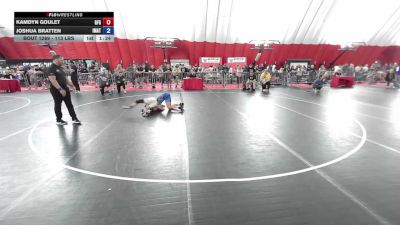 113 lbs Cons. Sub-quarters - Kamdyn Goulet, Grand Forks Gladiators vs Joshua Bratten, Immortal Athletics
