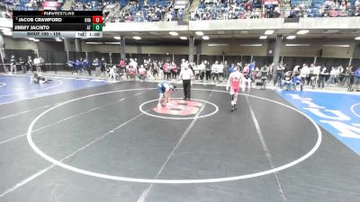 126 lbs Champ. Round 2 - Jacob Crawford, Unattached vs Jimmy Jacinto, Addison Trail