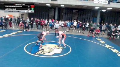 126 lbs Champ. Round 2 - Tyler Lachenberg, Unattached vs Liam Noonan, Unattached