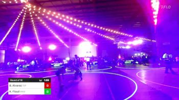 69 lbs Round Of 16 - Bryan Alvarez, Top Rank Hammers vs Karsyn Floyd, Dragon Wrestling Club