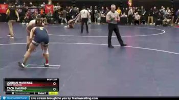 133 lbs Cons. Round 2 - Jordan Martinez, Texas Wesleyan vs Zach Mauras, Eastern Oregon
