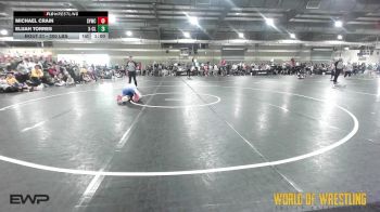 200 lbs Round Of 16 - Michael Crain, Seymour Youth Wrestling Club vs Elijah Torres, X-Clusive Wrestling Club