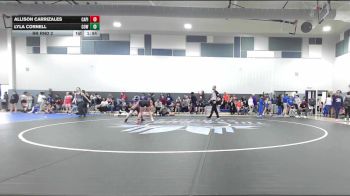 110 lbs Rr Rnd 2 - Allison Carrizales, Capital Hill vs Lyla Cornell, Coweta