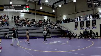 145 lbs Quarterfinals (8 Team) - Liana Baldazon, Carrollton vs Maniya Curry, Shiloh