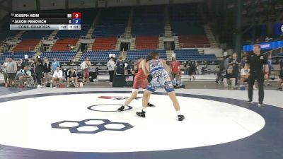 190 lbs Cons. Quarters - Joseph Heim, Minnesota vs Jaxon Penovich, Illinois