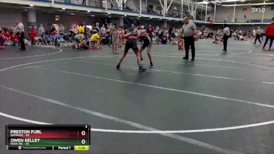 130 lbs Round 2 (8 Team) - Preston Furl, Rampage vs Owen Kelley, NOVA WC