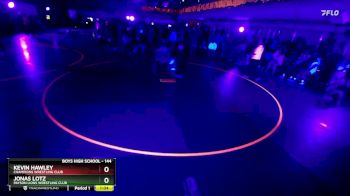 144 lbs Semifinal - Kevin Hawley, Champions Wrestling Club vs Jonas Lotz, Payson Lions Wrestling Club