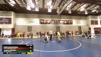 175 lbs Quarterfinal - Odin Santamaria, Bruin Wrestling Club vs Boden Grundy, South Jordan