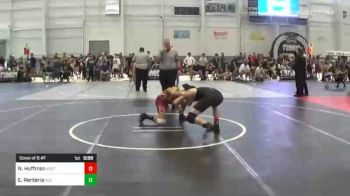 120 lbs Consi Of 8 #1 - Nate Huffman, Arizona College Prepatory vs Edgar Renteria, Southern Utah Elite