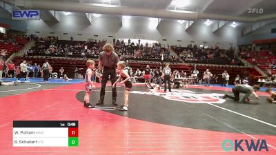 49 lbs Consi Of 16 #1 - Dean Mote, Skiatook Youth Wrestling vs Harlan Edwards, Wagoner Takedown Club