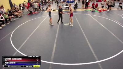 144 lbs Cons. Round 1 - Wyatt Jacobson, MN vs Airic Conn, IA