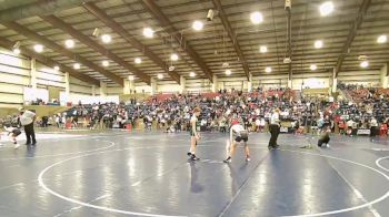 95 lbs Champ. Round 1 - Perry Fowler, Sanderson Wrestling Academy vs Riggin Crittenden, South Summit Wrestling Club