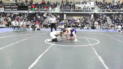 157 lbs Final - James Tildsley, Shawsheen vs Carnell Davis, Ponaganset
