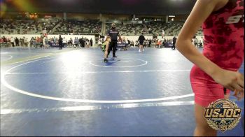 52 lbs Consi Of 8 #2 - Stella Spencer, Cardinal Wrestling Club vs Wade Hines, Standfast