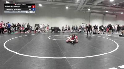 65 lbs Champ. Round 2 - Harry Kittredge, South Side Wrestling Club vs Weston Borgers, Ohio