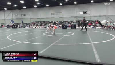 105 lbs Round 3 (8 Team) - Sandy Breeden, Missouri Blue vs Tomasin Mair, Michigan Blue