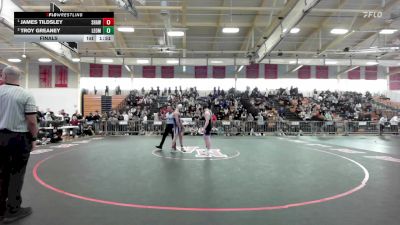 150 lbs Final - James Tildsley, Shawsheen vs Troy Greaney, Leominster