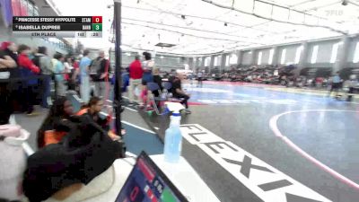 132 lbs 5th Place - Princesse Stessy Hyppolite, Stamford vs Isabella Dupree, Danbury