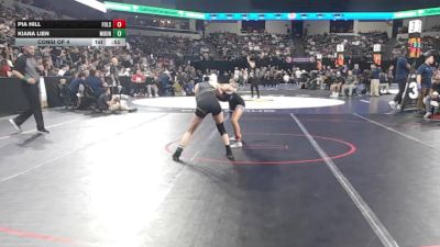 100 lbs Consi Of 4 - Pia Hill, Folsom (SJ) vs Kiana Lien, Mountain View (CC)