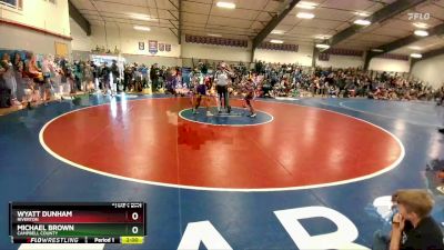132B Champ. Round 1 - Michael Brown, Campbell County vs Wyatt Dunham, Riverton