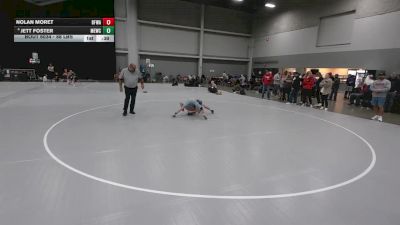 88 lbs Champ. Rd Of 64 - Nolan Moret, Black Fox Wrestling Academy vs Jett Foster, MN Elite Wrestling Club