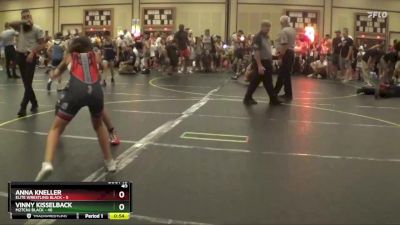 101 lbs Round 4 (6 Team) - Vinny Kisselback, M2TCNJ Black vs Anna Kneller, Elite Wrestling Black