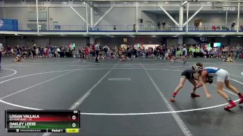 60 lbs Round 1 (8 Team) - Logan Vallala, U2-Cliff Built vs Oakley Leese, Roughhouse