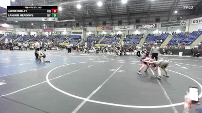 98 lbs Consolation - Jacob Solley, Pikes Peak Warriors vs Landon Meadows, Top Notch