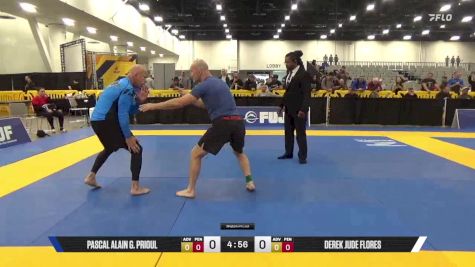 Derek Jude Flores vs Pascal Alain G. Prioul 2025 World IBJJF Jiu-Jitsu No-Gi Championship