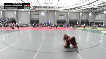 132 lbs Quarterfinal - Sophia Abbaspour, Jonathan Law vs Emma Rial, Trumbull