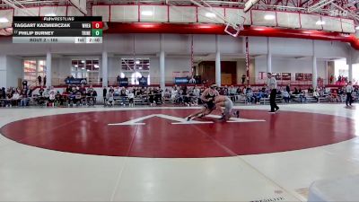 165 lbs Prelim - Philip Burney, Trine vs Taggart Kazmierczak, Wheaton (il)