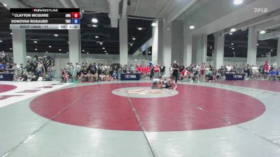 71 lbs Champ. Round 3 - Clayton McGuire, Avalanche Wrestling Association vs Donovan Rosauer, Yorkville Wrestling Club