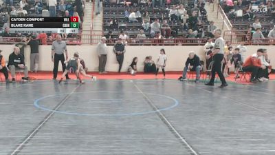 70_B lbs Consi Of 4 - Cayden Comfort, Williamsport vs Blake Kane, Council Rock North