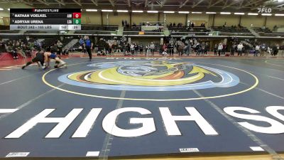 165 lbs Consi Of 8 #2 - Nathan Voelkel, Aquidneck Island Wrestling vs Adryan Urena, La Salle Academy